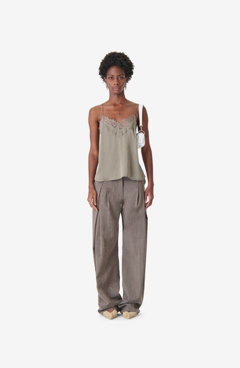 Newin Lace-Trim Camisole