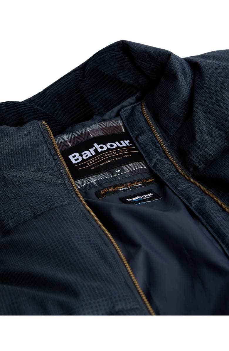 Barbour Northwood Puffer Jacket, Alternate, color, Navy