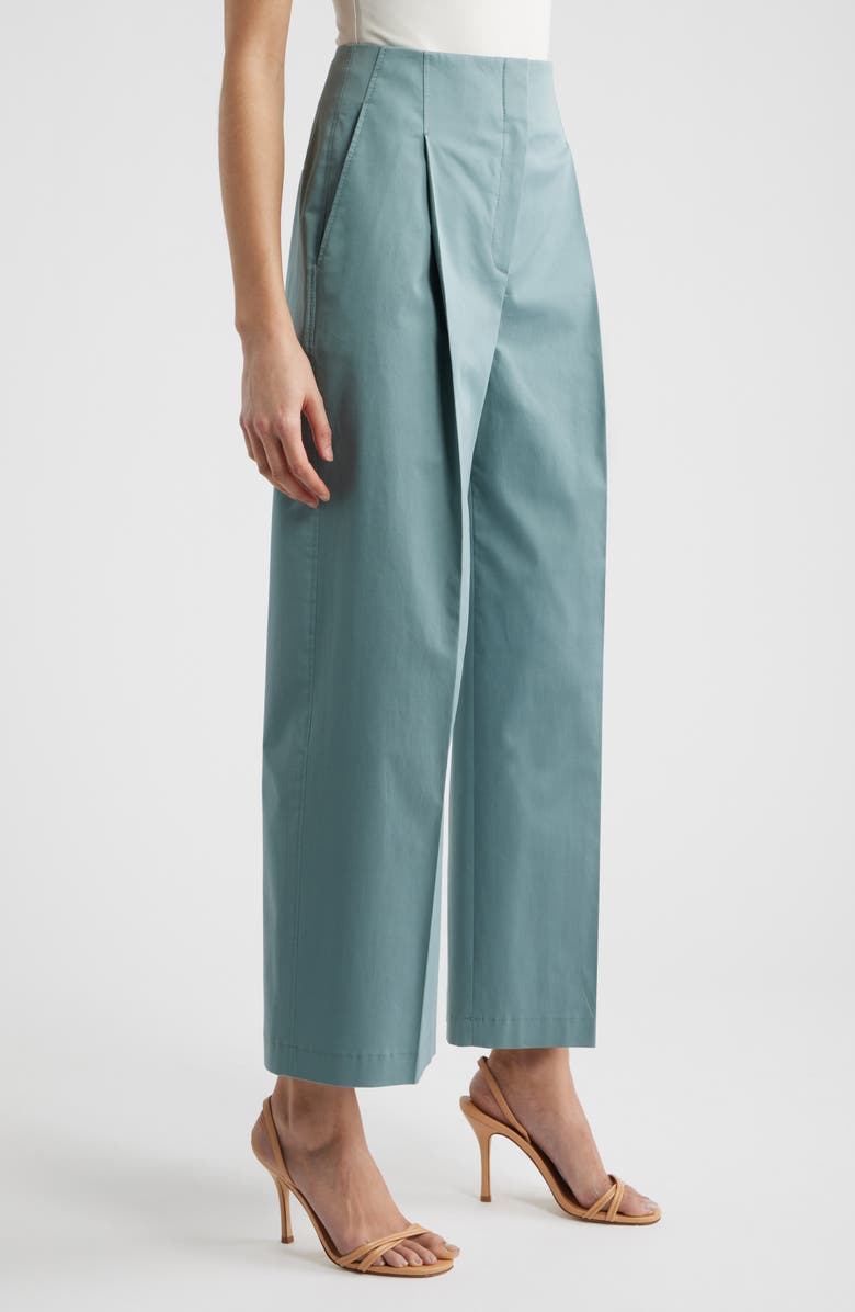 BOSS Tulotta Straight Leg Pants, Alternate, color, Reef