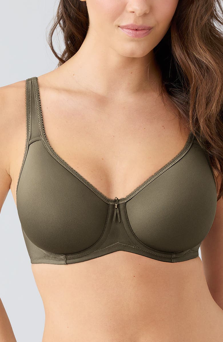 Wacoal Basic Beauty Spacer Underwire T-Shirt Bra, Main, color, Bungee Cord