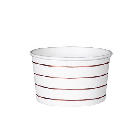 Frenchie Striped Treat Cups