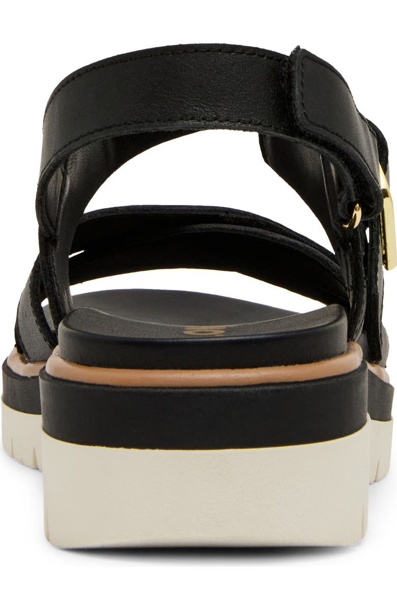 Blondo Brooke Water Resistant Sandal, Alternate, color, Black Leather