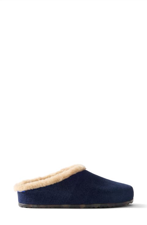 The Revelvet Après Faux Fur Lined Clog