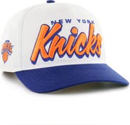 '47 Men's '47 White/Blue New York Knicks Dropshadow Rope Hitch Adjustable Hat