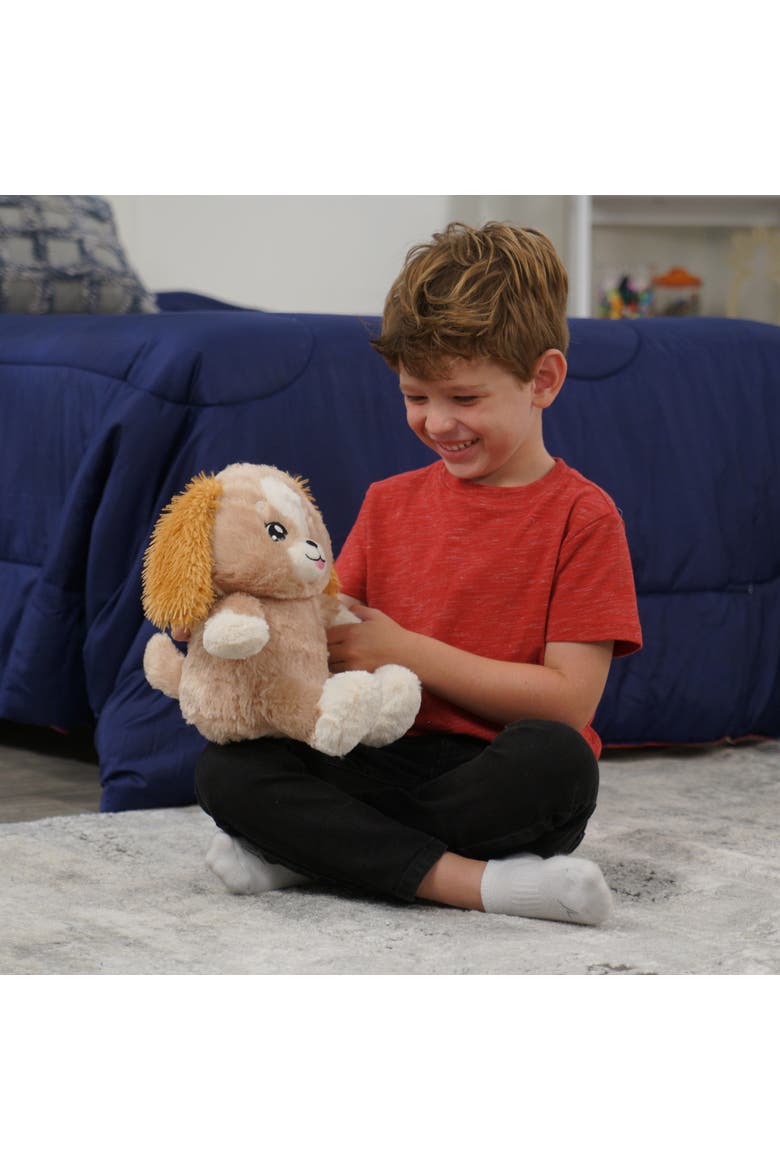 Lullabrites Brown Dog Musical Light Up Bedtime Plush, Alternate, color, Multicolored