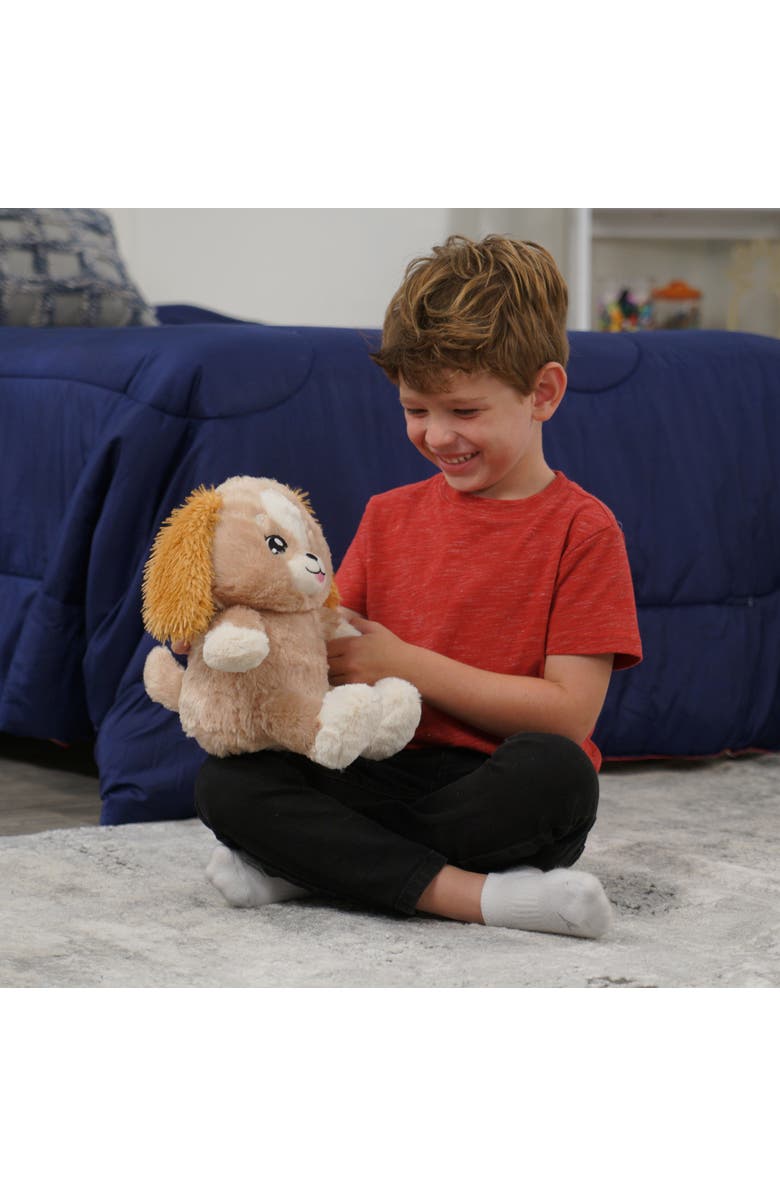 Happpy Nappers Lullabrites Lullabrites Brown Dog Musical Light Up Bedtime Plush, Alternate, color, Multicolored