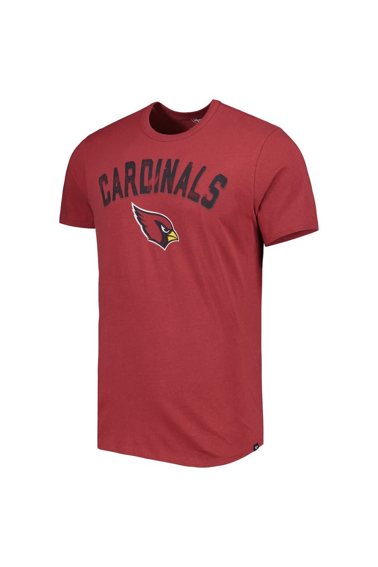 Men's '47 Cardinal Arizona Cardinals All Arch Franklin T-Shirt, Alternate, color, Cardinal
