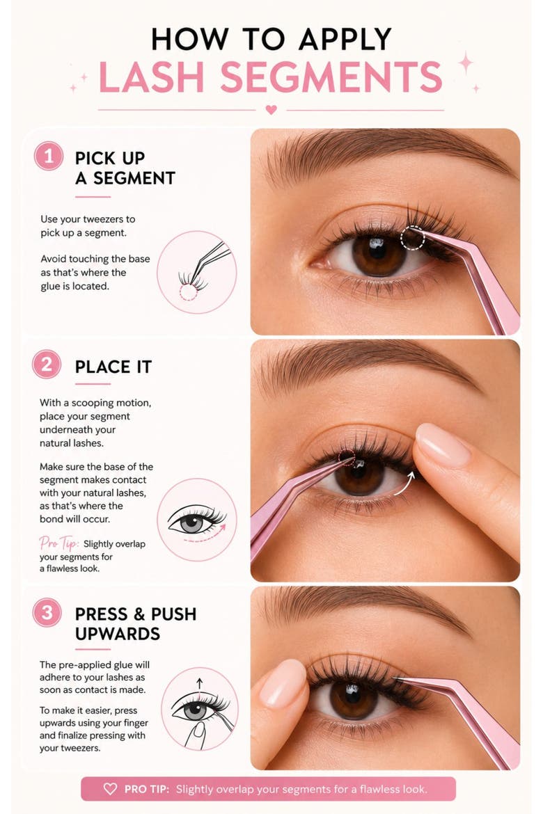 Sugar Kissed Lash Extensions Short - Long, Alternate, color, Black