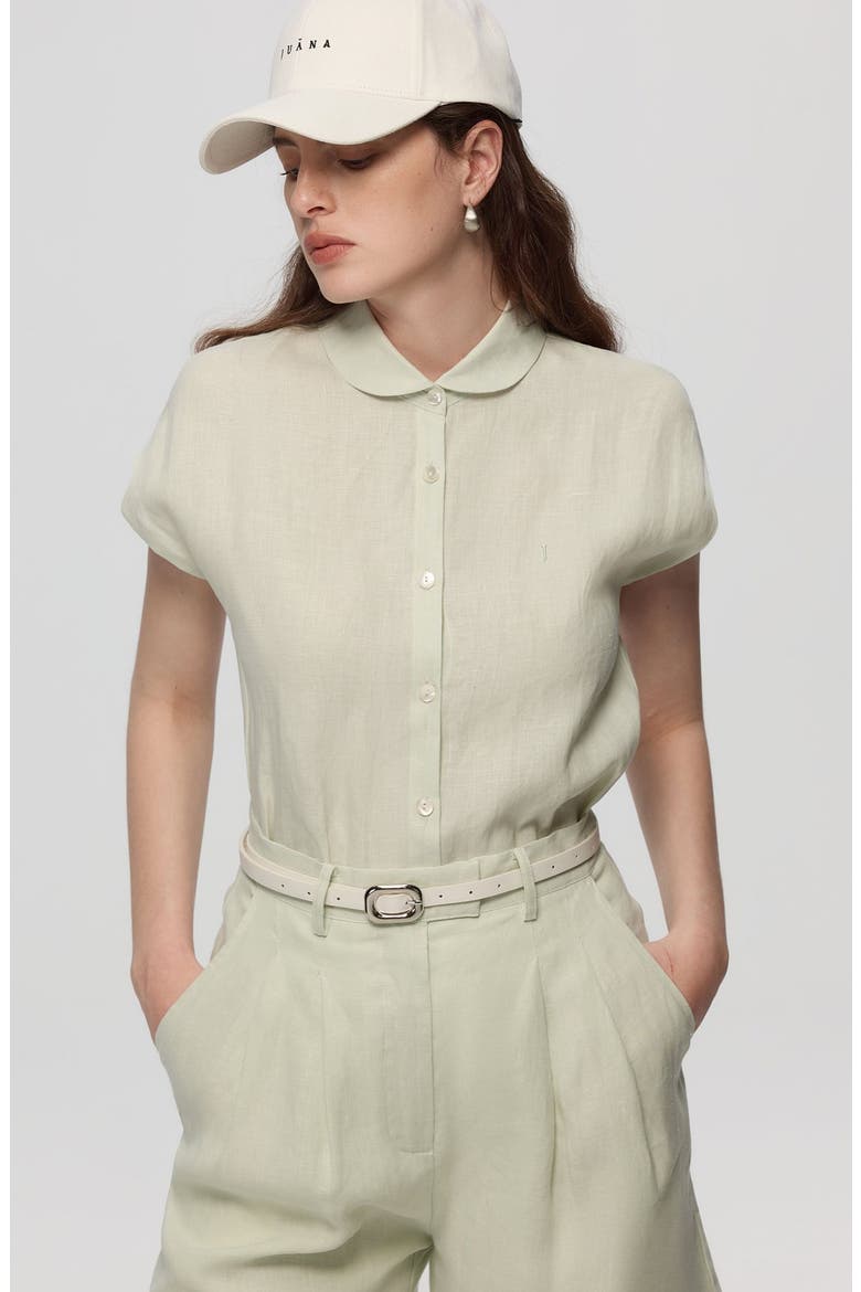 Hemp Retreat Top, Alternate, color, Light Mint