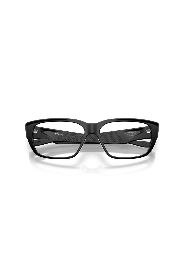 54mm Rectangle optical glasses, Alternate, color, Black