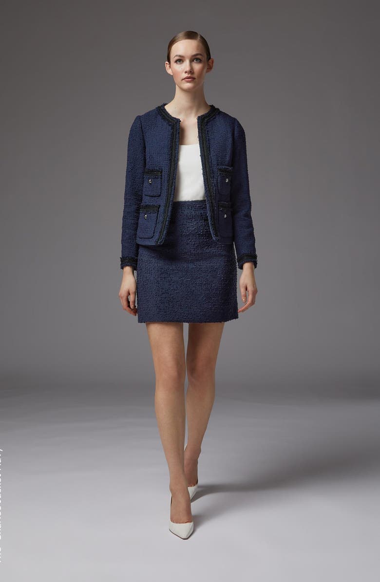 LK Bennett Charlee Tweed Jacket, Alternate, color,
