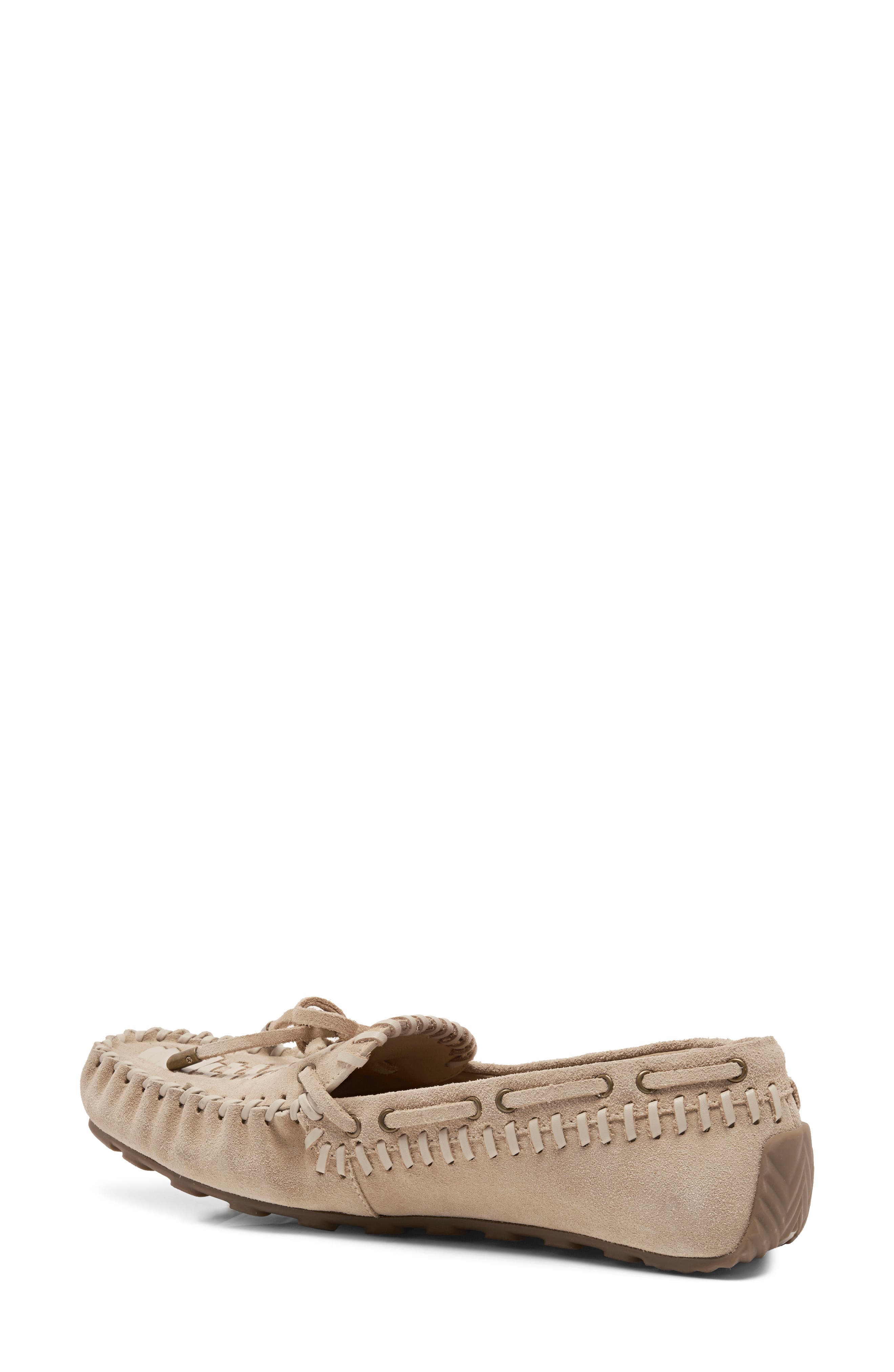 Free People Misty Driving Loafer, Alternate, color, Sunstone Sand Suede