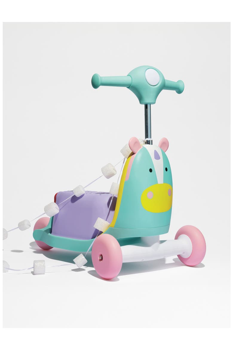 Zoo Ride-On Unicorn Toy, Alternate, color, UNICORN