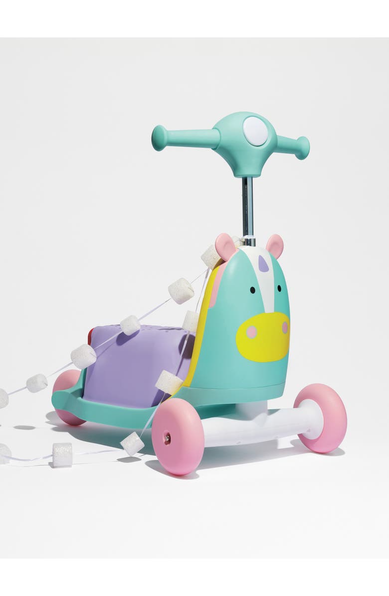 Skip Hop Zoo Ride-On Unicorn Toy, Alternate, color, Unicorn
