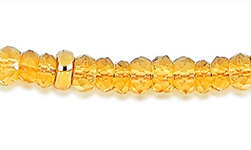 Ef Collection Birthstone Beaded Necklace
