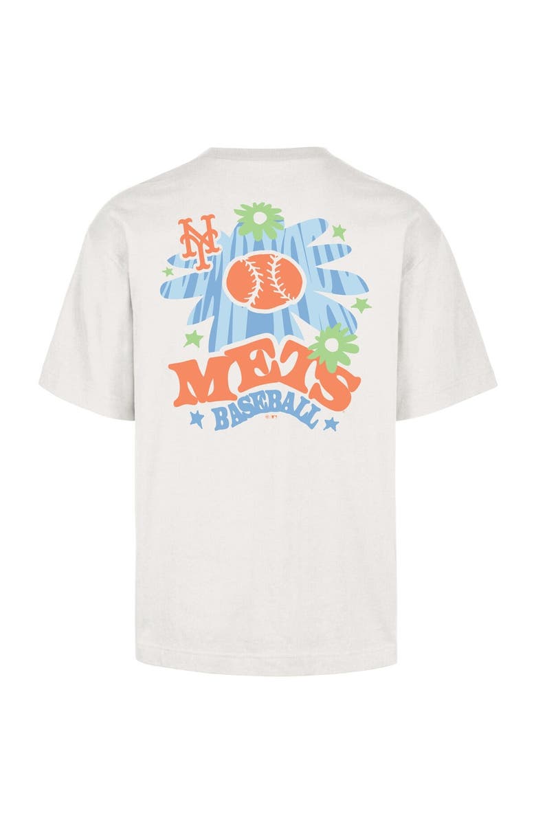 '47 Men's '47 Cream New York Mets Flora Foundation T-Shirt, Alternate, color, Cream