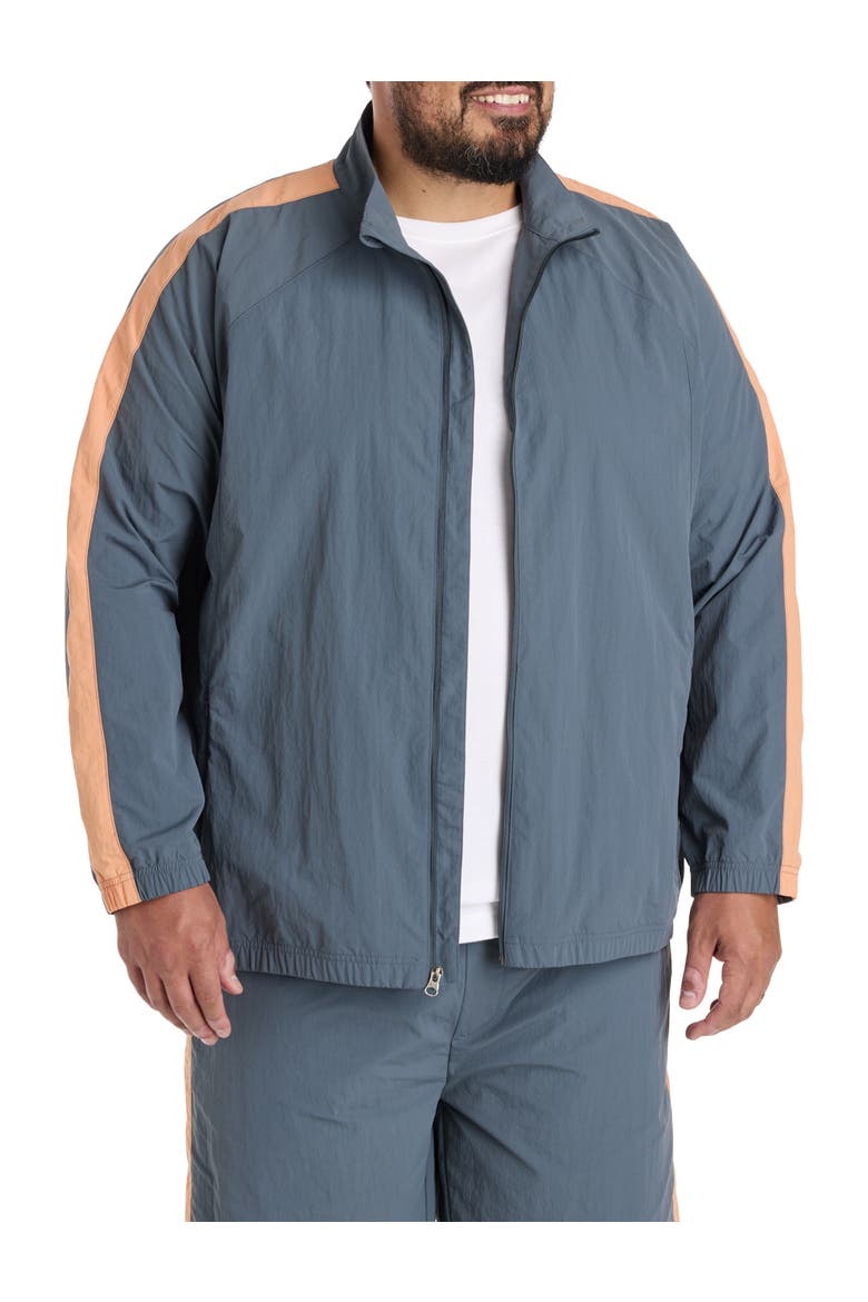 Big & Tall Athletic Jacket, Main, color, DARK SLATE