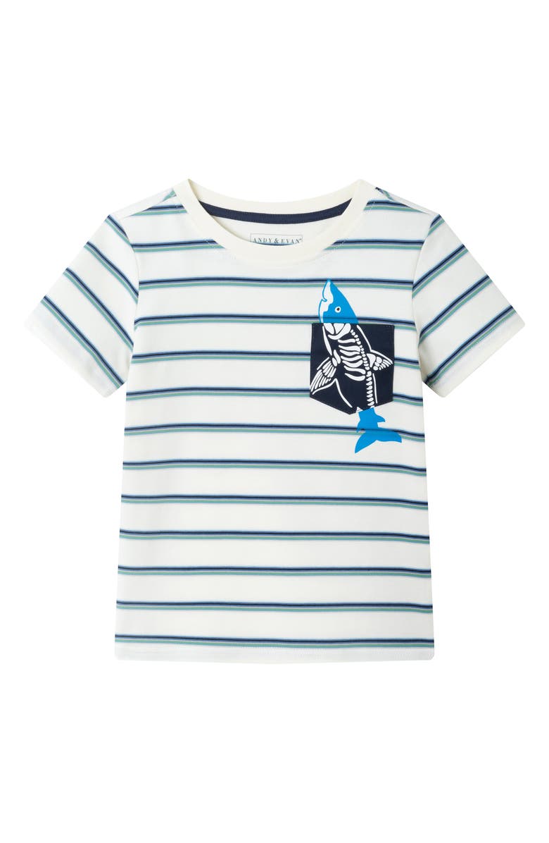 Andy & Evan Kids' Graphic Pocket T-Shirt, Main, color, 