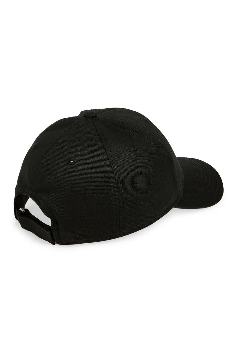Logo Patch Baseball Cap, Alternate, color, BLACK
