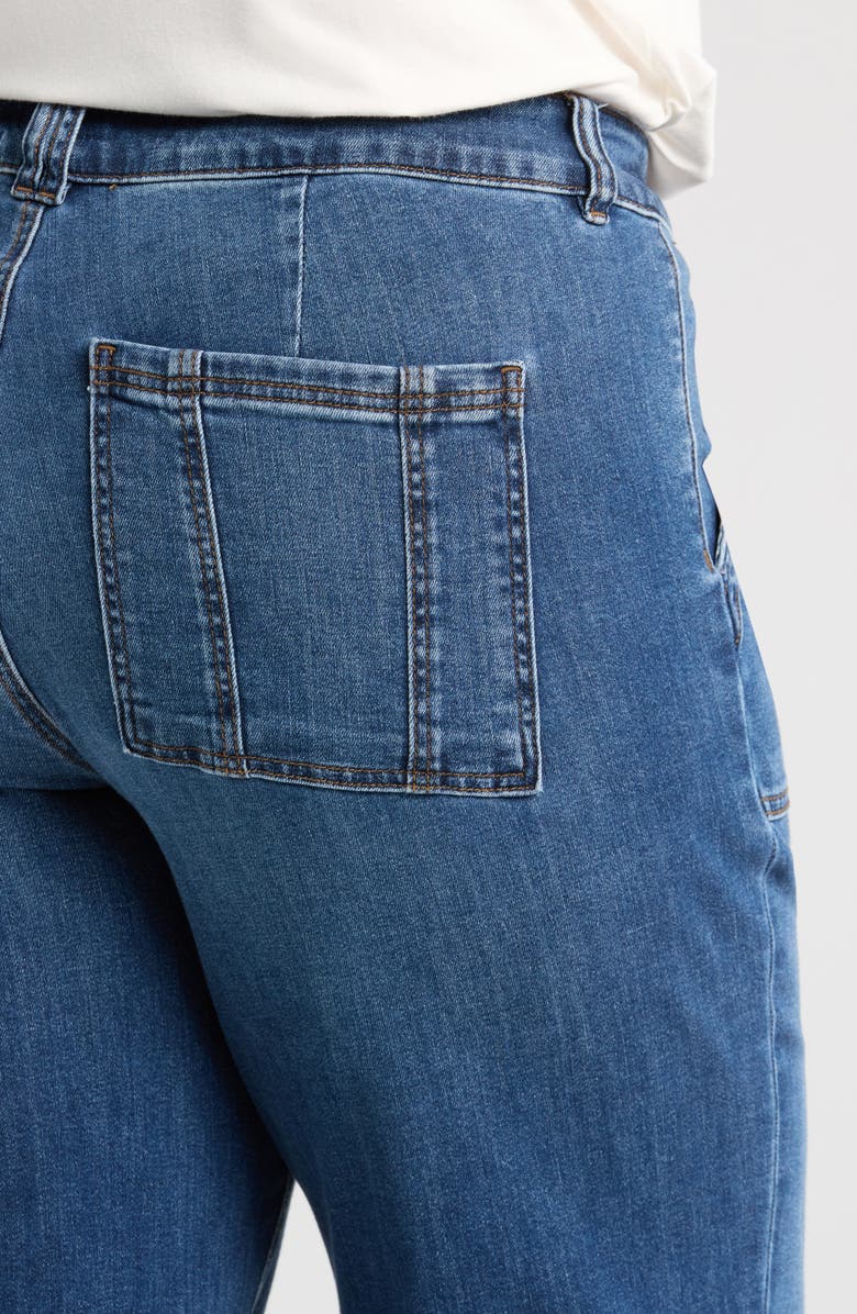 KUT from the Kloth Jodi High Waist Wide Leg Utility Jeans, Alternate, color, 