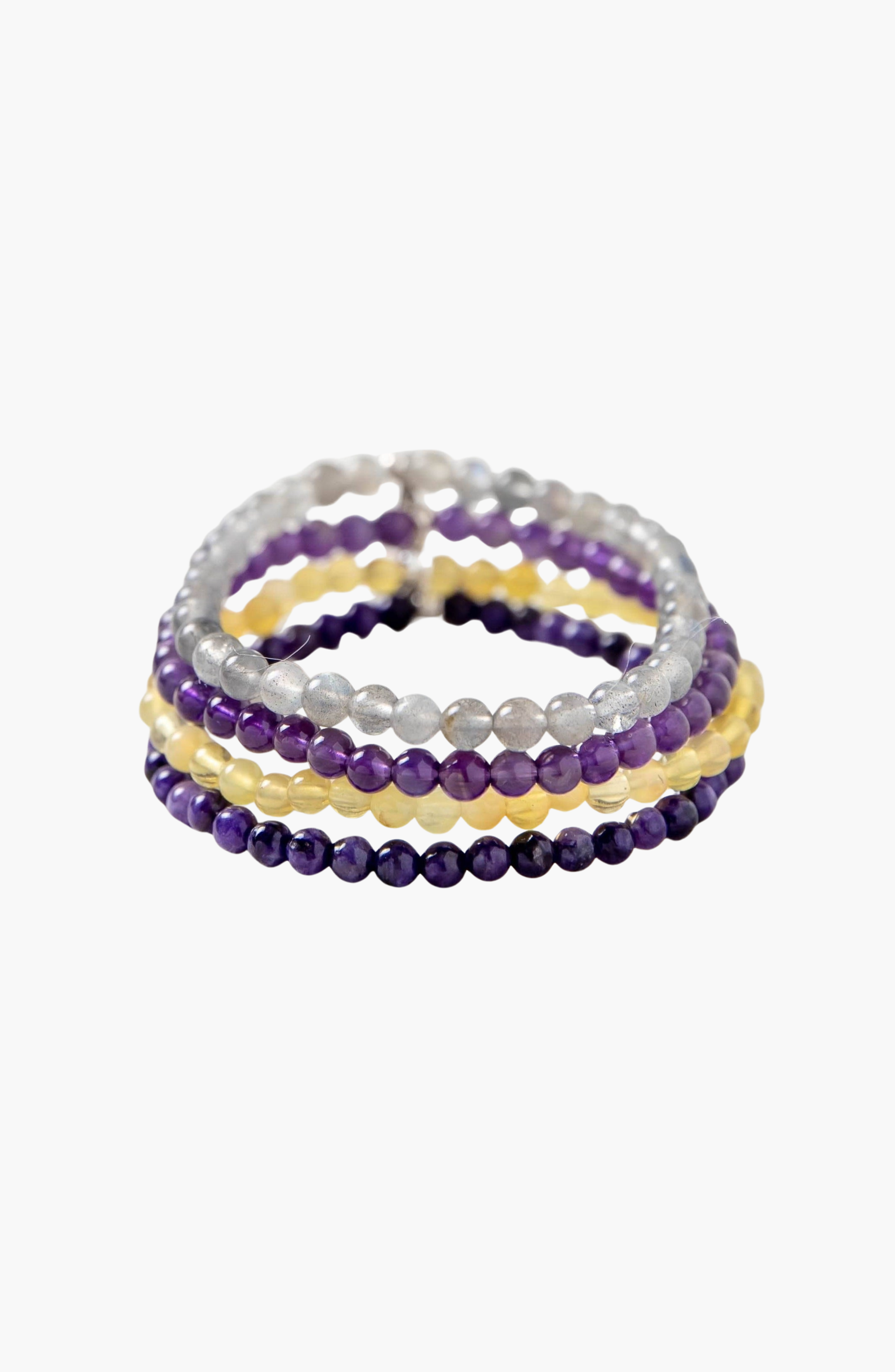 selected Purple / Gray / Yellow