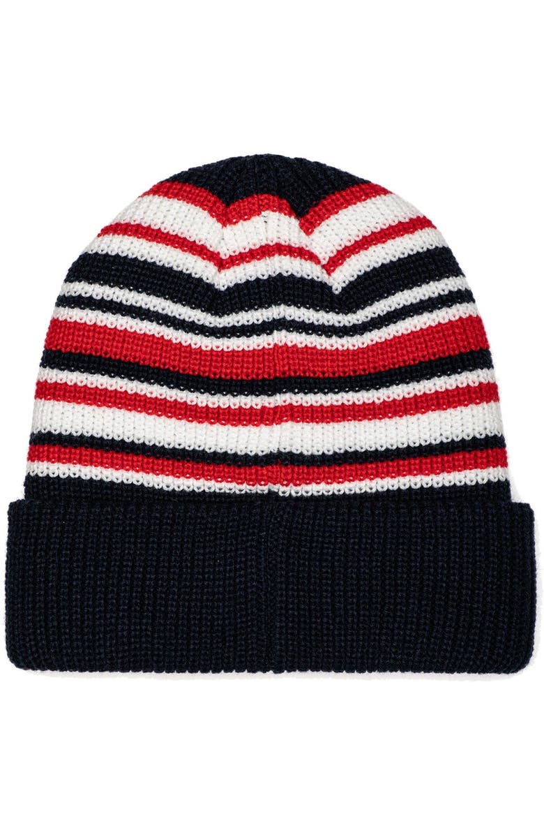 FAN INK Men's Black Cruz Azul Toner Cuffed Knit Hat, Alternate, color, Navy