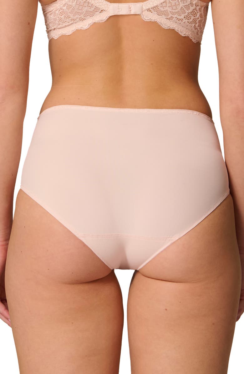 Simone Perele Caresse Retro Briefs, Alternate, color, Blush