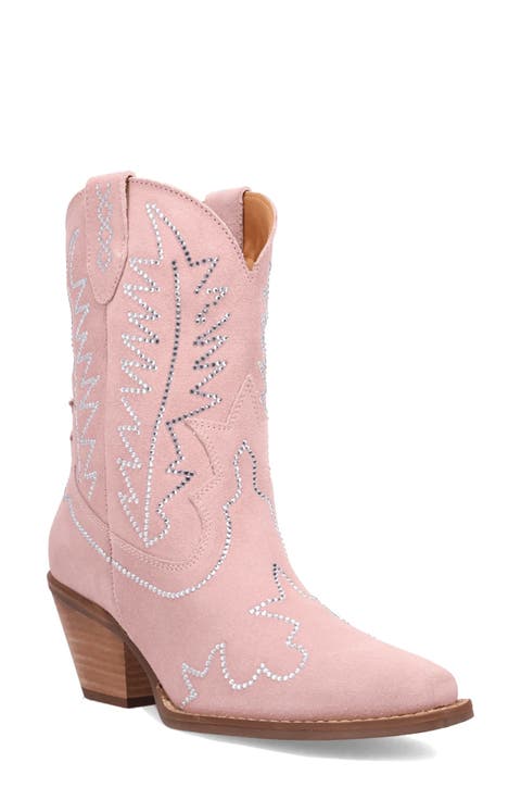 Tiny Pony Rhinestone Western Boot (Women)
