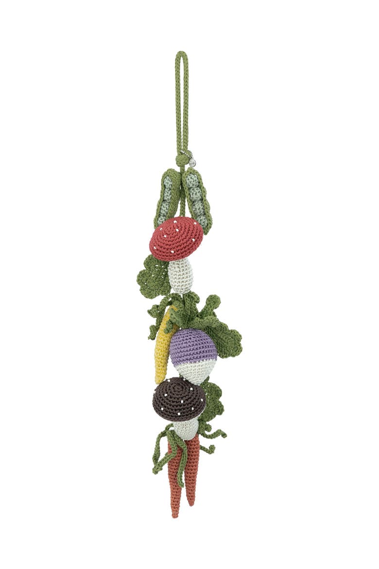 Yarnicharmz Hand Crochet XL Dangle - Veggies, Main, color, Veggies