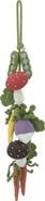 The Sak Yarnicharmz Hand Crochet XL Dangle - Veggies
