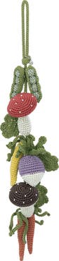 The Sak Yarnicharmz Hand Crochet XL Dangle - Veggies