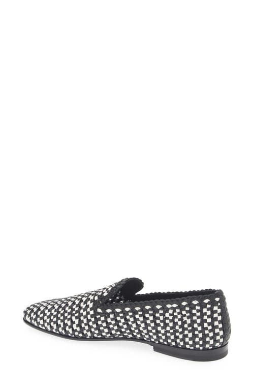Dolce & Gabbana Dolce&gabbana Woven Leather Slipper Loafer
