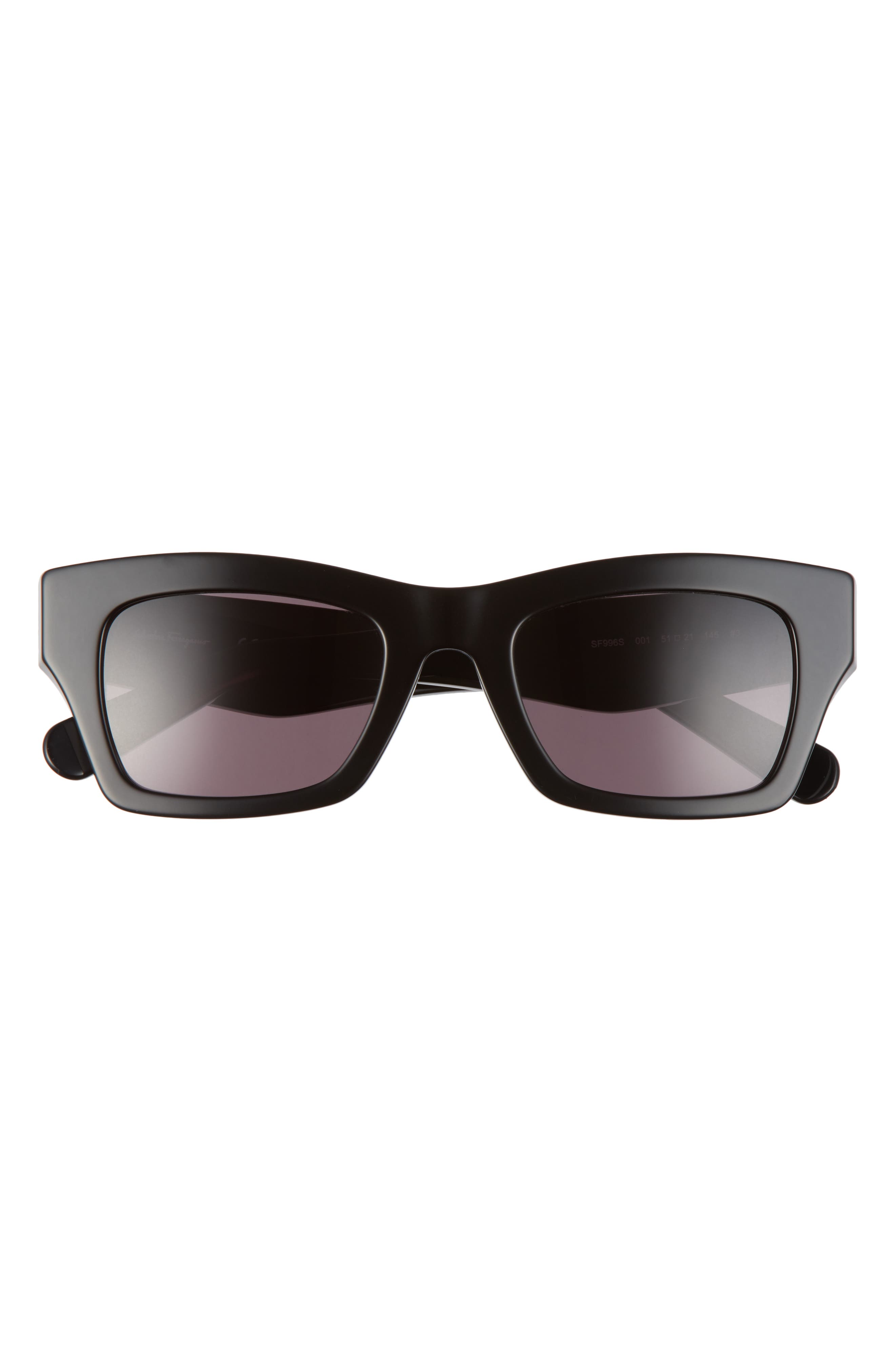 FERRAGAMO Salvatore Ferragamo 51mm Rectangle Sunglasses