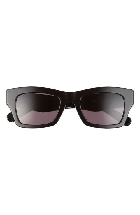 Salvatore Ferragamo 51mm Rectangle Sunglasses