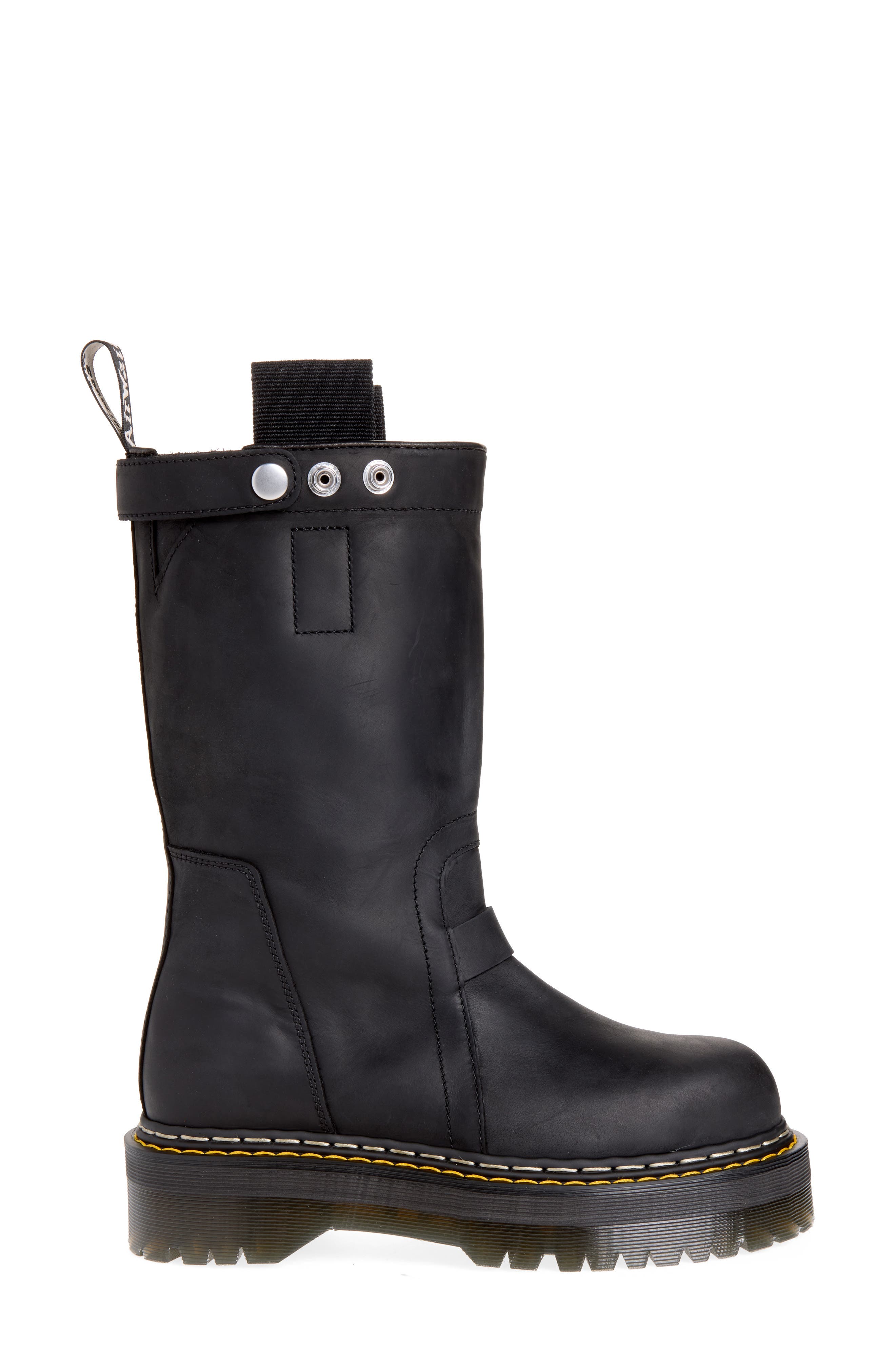 x Dr. Martens Quad Sole Pull-On Boot, Alternate, color, BLACK