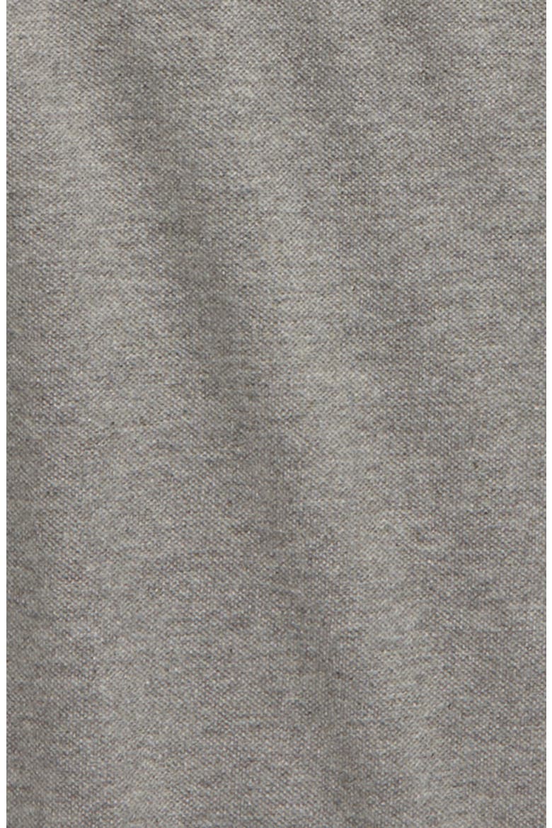 Piquet Long Sleeve Polo, Alternate, color, LIGHT GREY