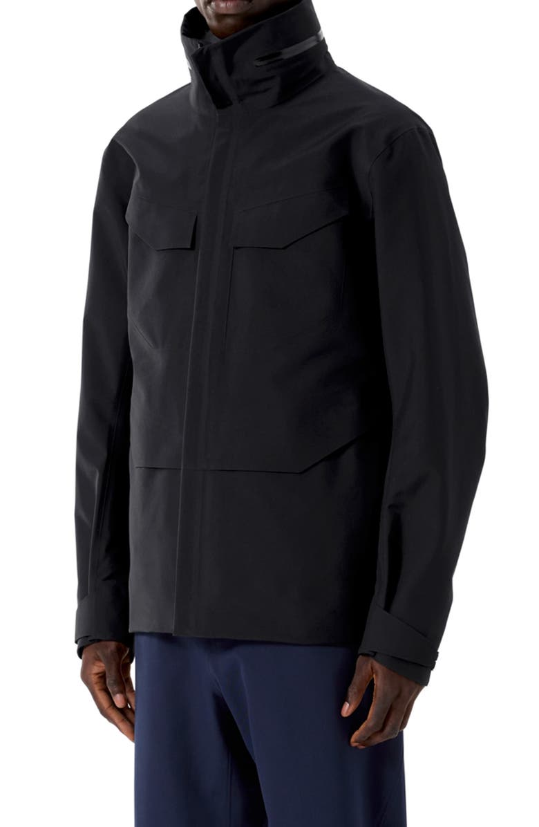 Veilance Field LT Gore-Tex<sup>®</sup> 3L Waterproof Jacket, Main, color, Black