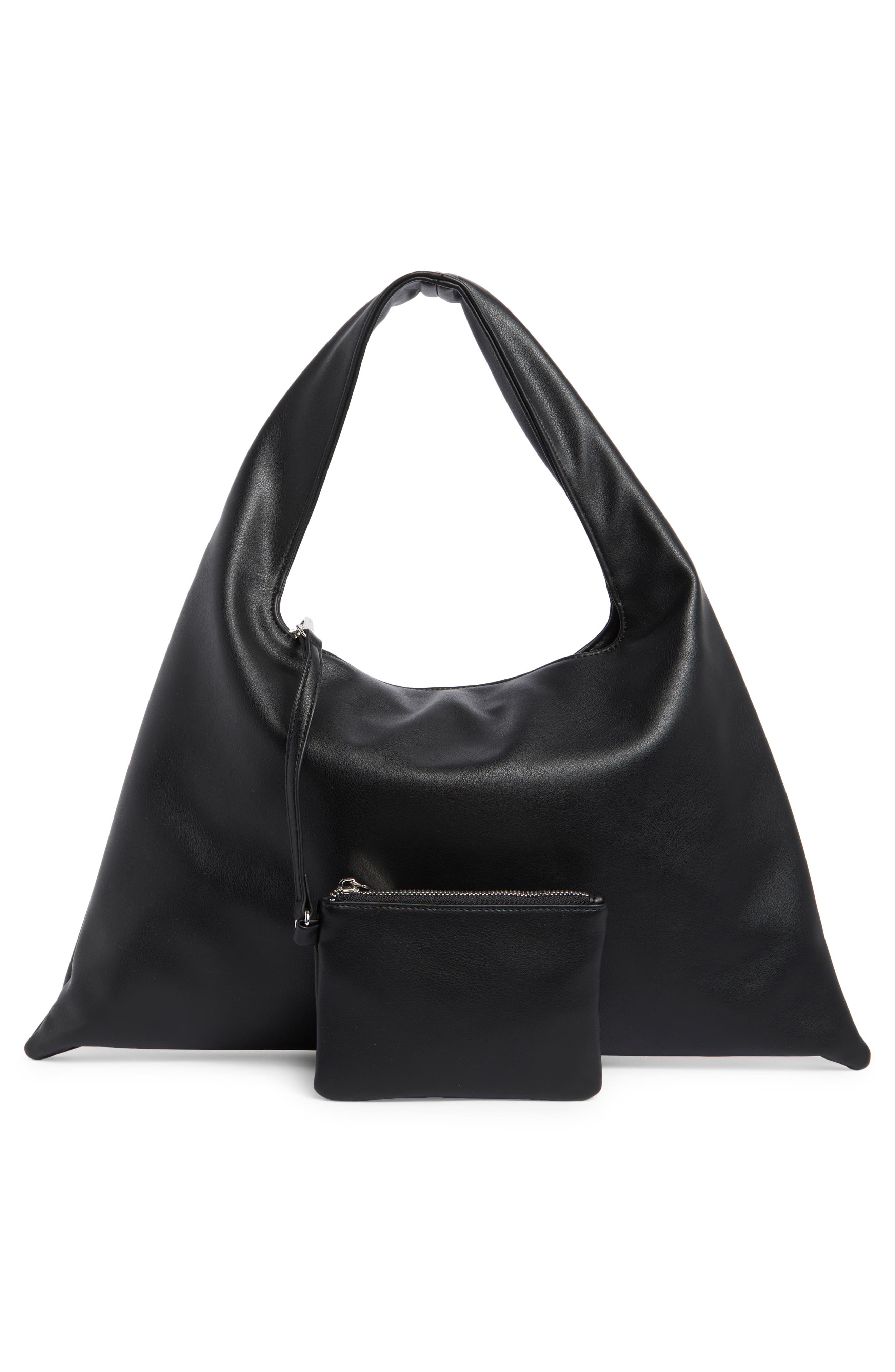 BCBG Slouchy Triangle Shoulder Bag, Alternate, color, 