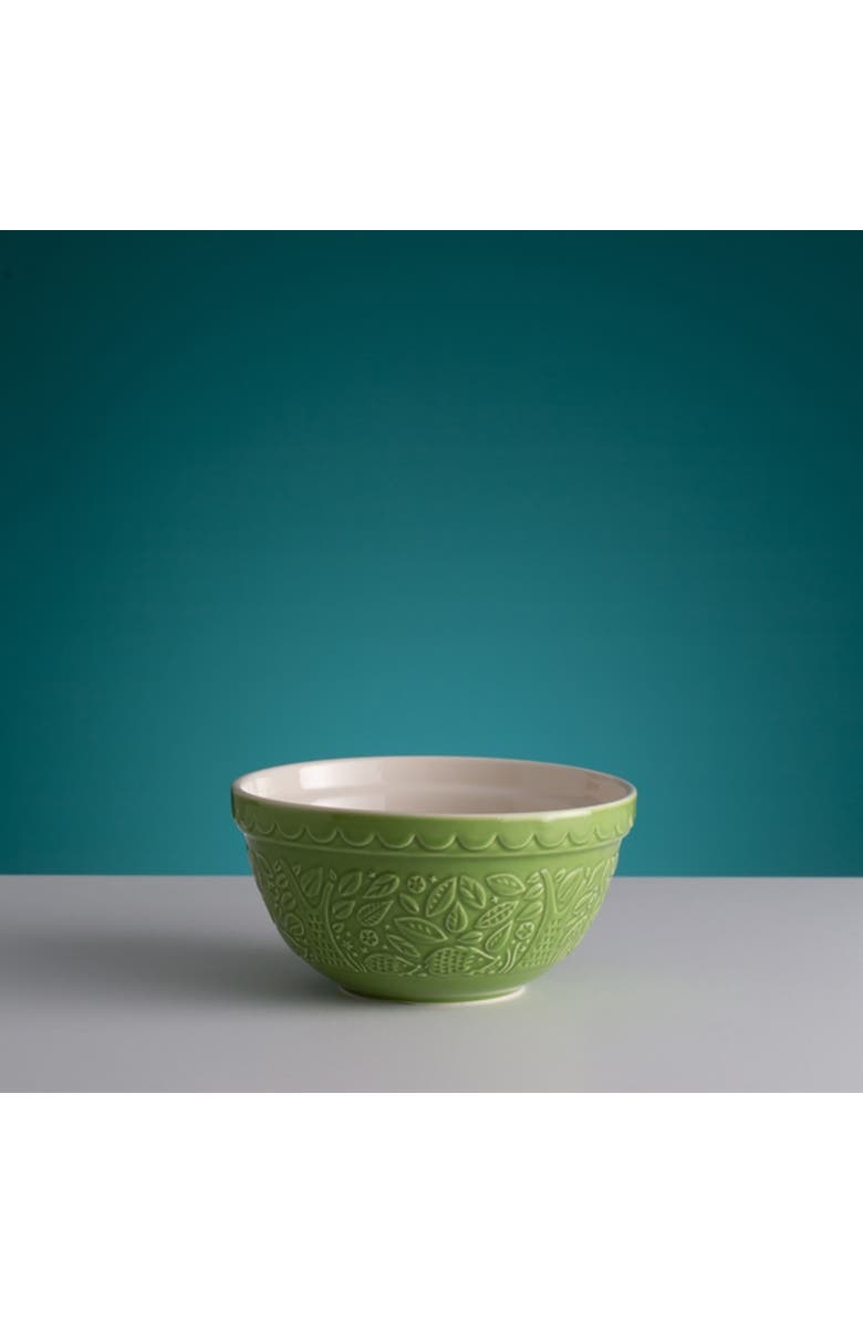 MASON CASH In The Forest Hedgehog Size 30 Mixing Bowl, Green, 1.15 Quart, Alternate, color, Green