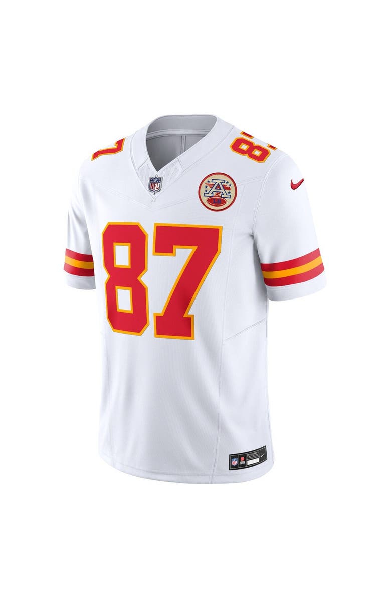 Nike Men's Nike Travis Kelce White Kansas City Chiefs Vapor F.U.S.E. Limited Jersey, Alternate, color, White