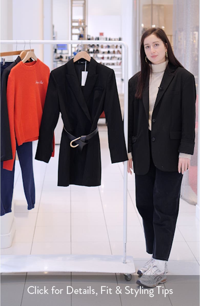 Loida Belted Long Sleeve Minidress, sales video thumbnail