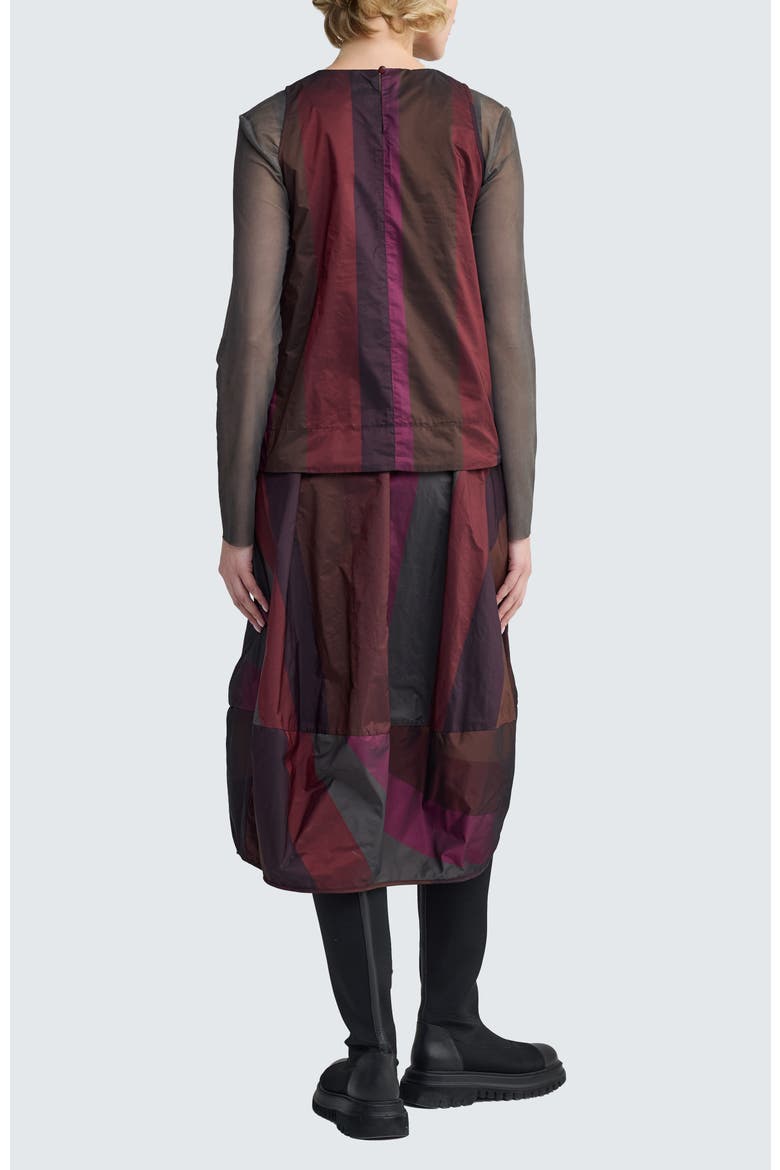 Crimson Balloon Skirt, Alternate, color, Dark Scarlet