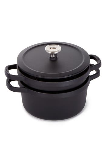 Berghoff Leo Graphite 3-piece Cookware Set In Black