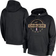 Nike Men's Nike Black Cleveland Cavaliers 2025/26 Authentic Practice Club Pullover Hoodie
