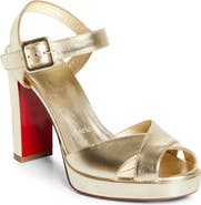 Christian Louboutin Cora Block Heel Sandal