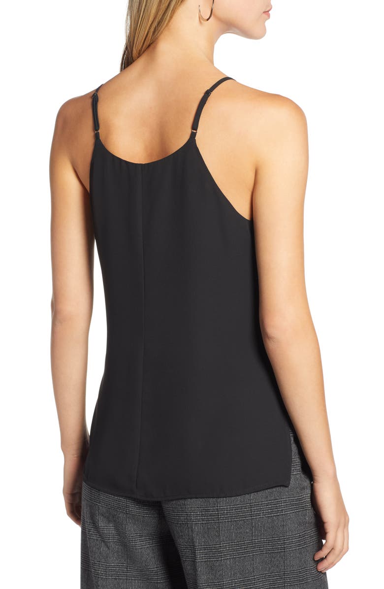 Halogen<sup>®</sup> Lace Trim Camisole, Alternate, color,