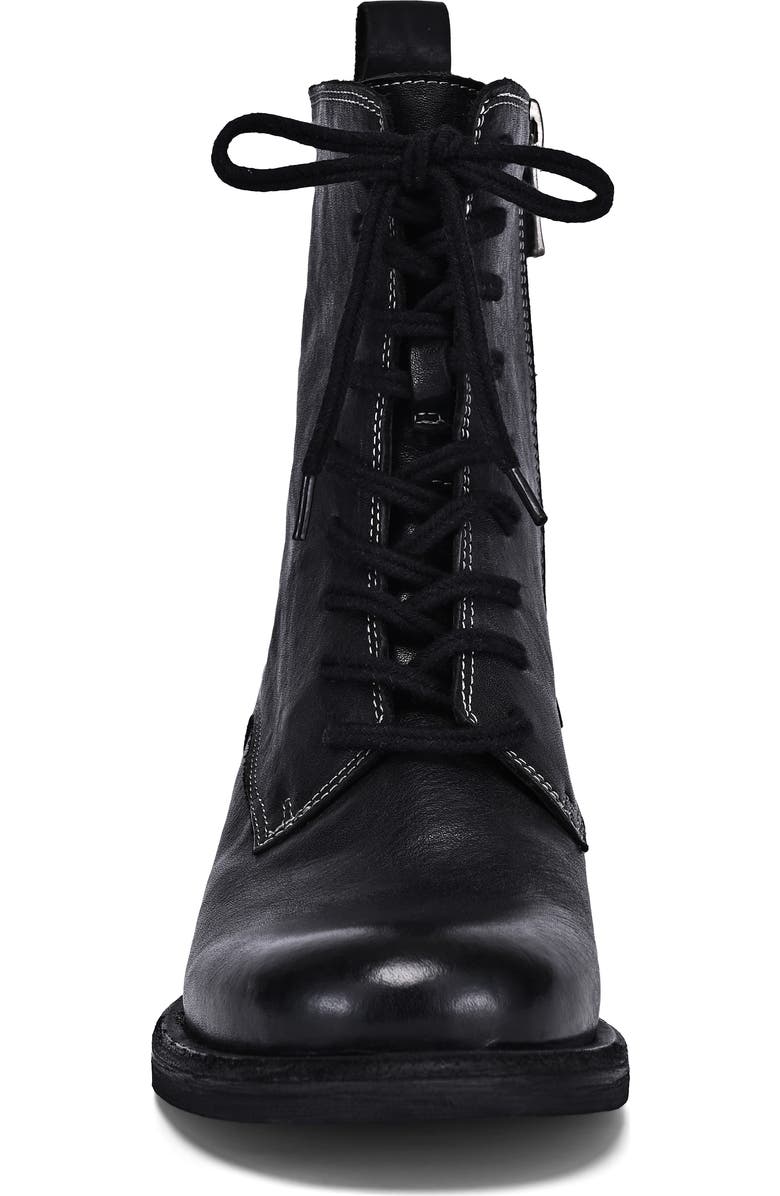 OLD TREND Heritage Genuine Leather Refined Lace Up Ankle Boot, Alternate, color, Black