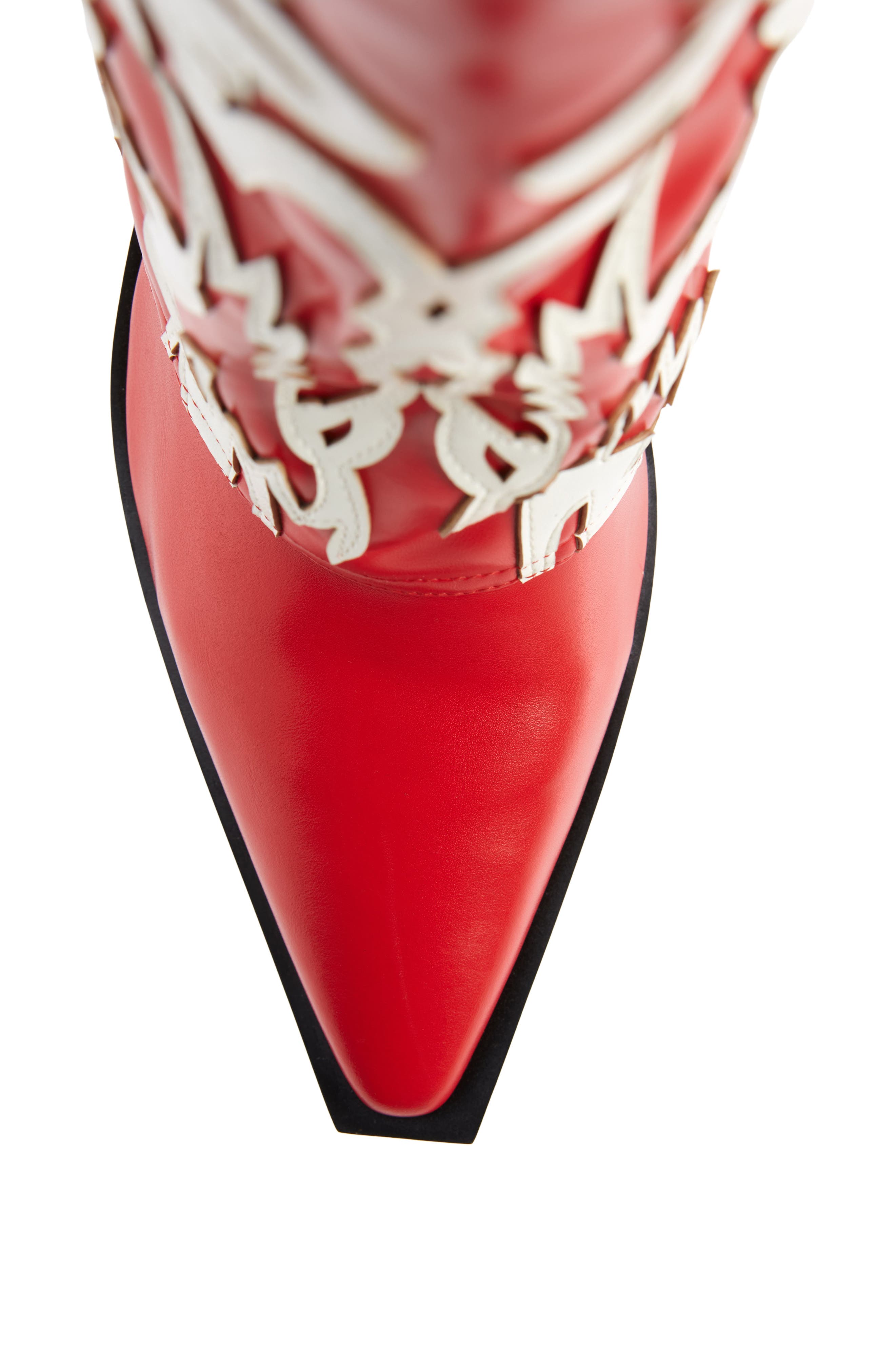 AZALEA WANG Esperanza Faux Leather Boot, Alternate, color, 