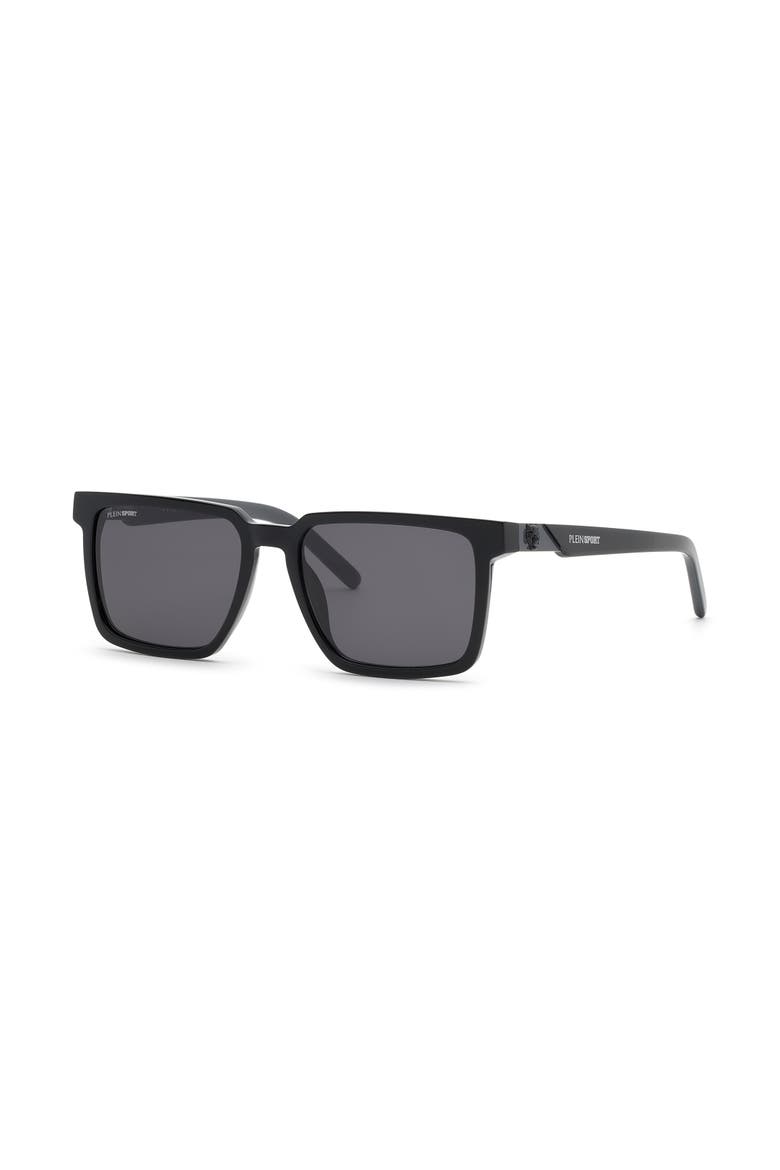 Sunglasses Plein Sport Touchdown Men, Alternate, color, black/black