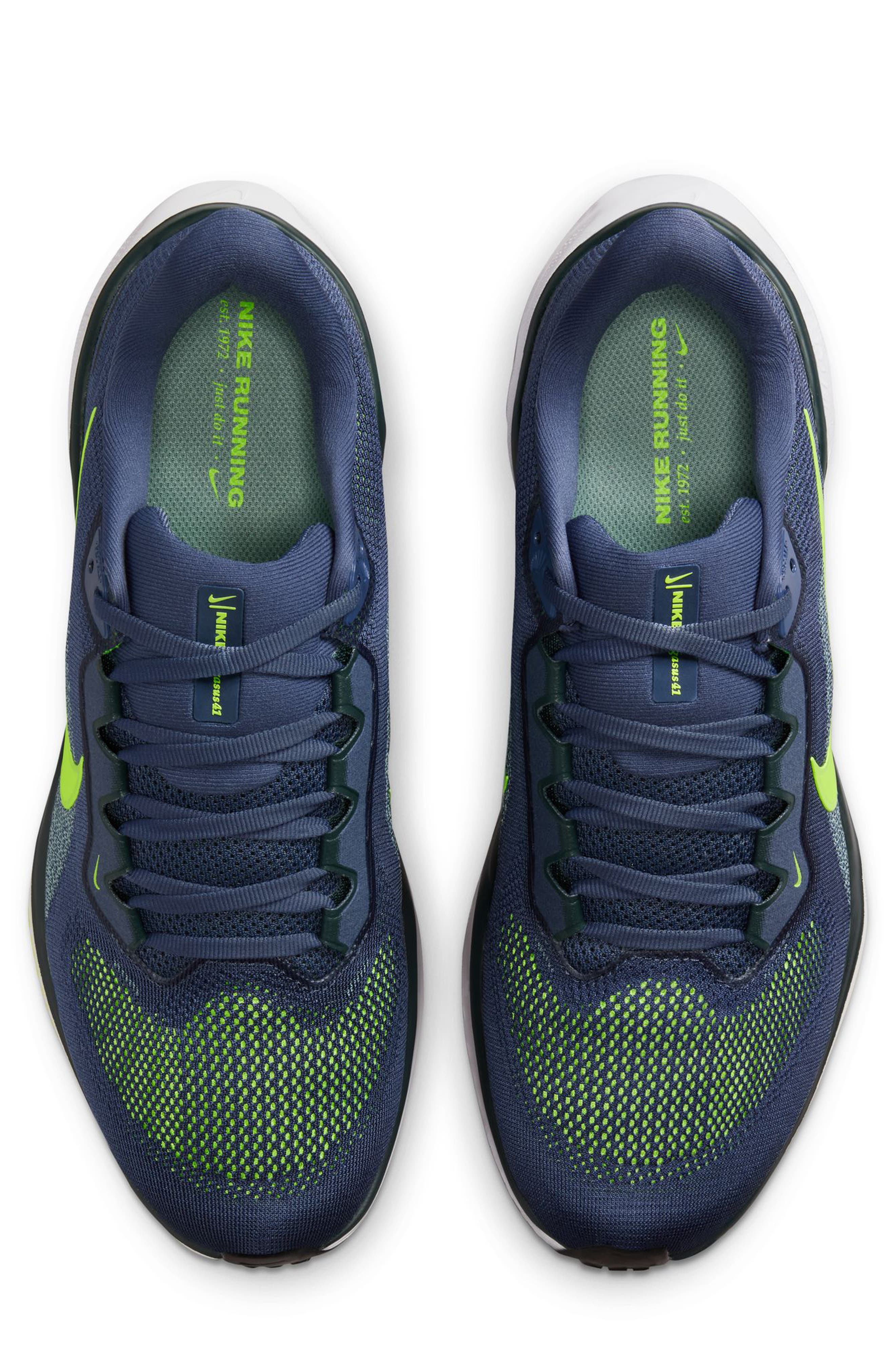 Nike Air Zoom Pegasus 41 Running Shoe, Alternate, color, 501 Snddpl/Volt